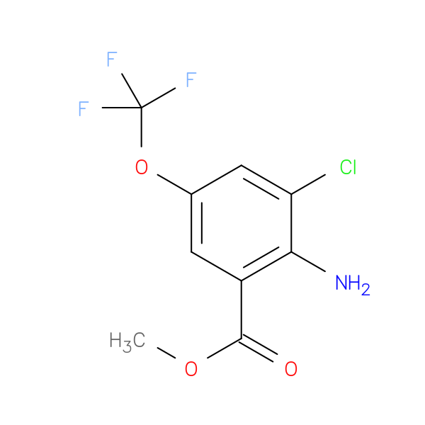 Methyl 2-Amino-3-chloro-5-(trifluoromethoxy)benzoate