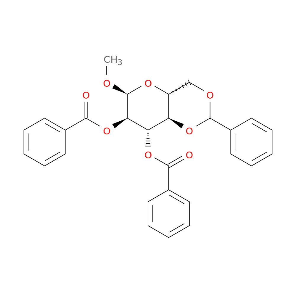 Methyl 2,3-Di-O-benzoyl-4,6-O-benzylidene-alpha-D-glucopyranoside