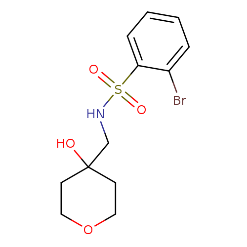 2-bromo-N-[(4-hydroxyoxan-4-yl)methyl]benzene-1-sulfonamide