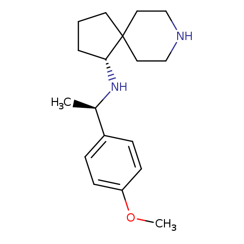 (R)-N-((R)-1-(4-Methoxyphenyl)Ethyl)-8-Azaspiro[4.5]Decan-1-Amine