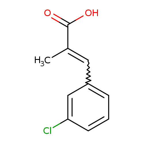 2-Propenoic acid, 3-(3-chlorophenyl)-2-Methyl-