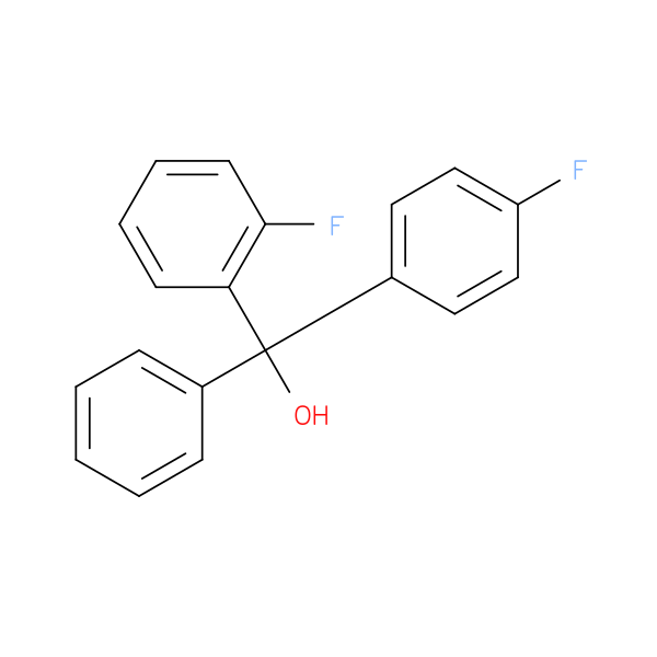 (2-Fluorophenyl)(4-fluorophenyl)(phenyl)methanol