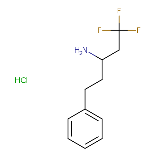 1,1,1-trifluoro-5-phenylpentan-3-amine hydrochloride