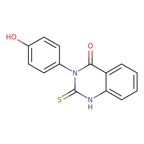 3-(4-hydroxyphenyl)-2-sulfanylidene-1,2,3,4-tetrahydroquinazolin-4-one