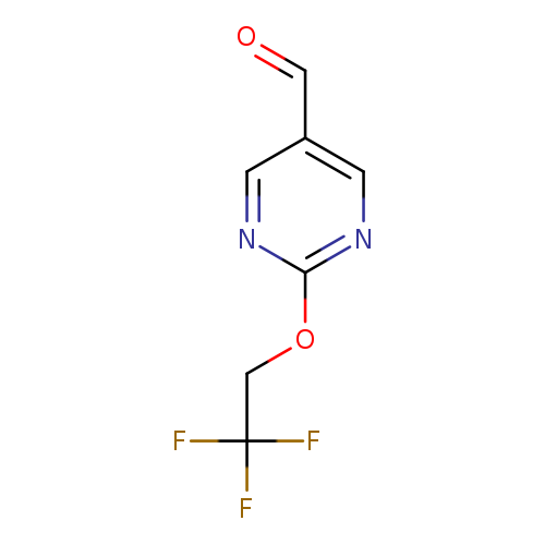 2-(2,2,2-Trifluoroethoxy)pyrimidine-5-carbaldehyde