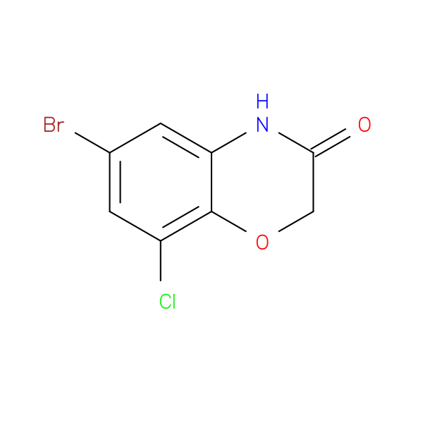 6-Bromo-8-chloro-2h-benzo[b][1,4]oxazin-3(4h)-one
