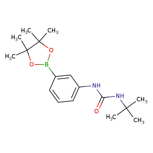 3-tert-butyl-1-[3-(4,4,5,5-tetramethyl-1,3,2-dioxaborolan-2-yl)phenyl]urea