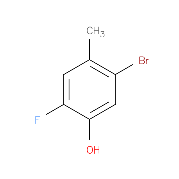 5-Bromo-2-fluoro-4-methylphenol