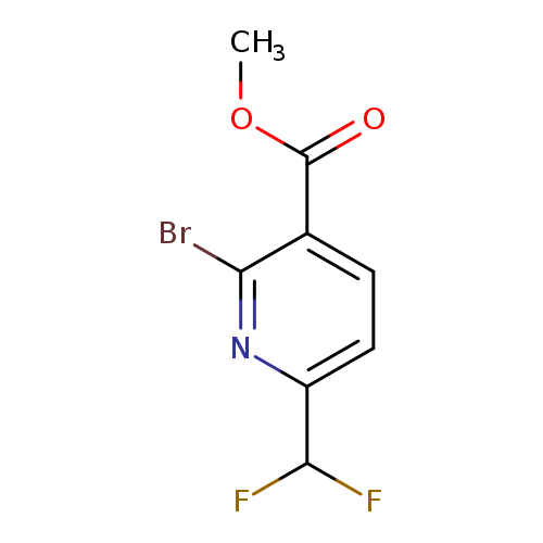 methyl 2-bromo-6-(difluoromethyl)pyridine-3-carboxylate