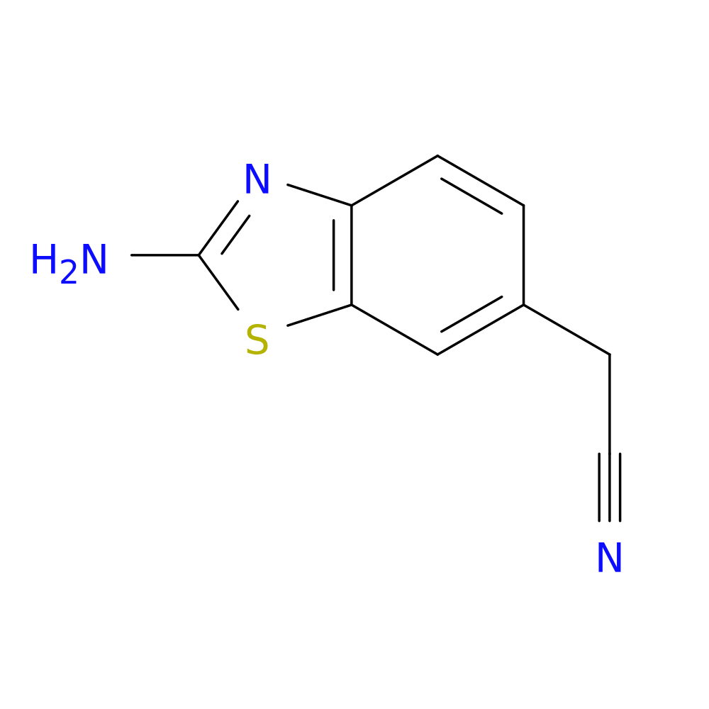 2-(2-Aminobenzo[d]thiazol-6-yl)acetonitrile