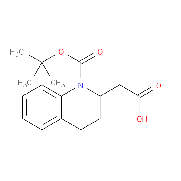 2-(1-[(tert-Butoxy)carbonyl]-1,2,3,4-tetrahydroquinolin-2-yl)acetic acid