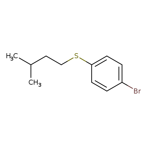 1-Bromo-4-isopentylthiobenzene