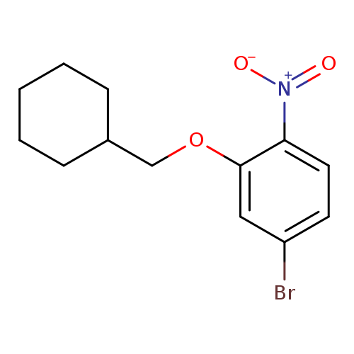 4-Bromo-2-cyclohexylmethoxy-1-nitro-benzene