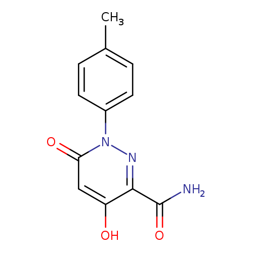 4-hydroxy-1-(4-methylphenyl)-6-oxo-1,6-dihydropyridazine-3-carboxamide