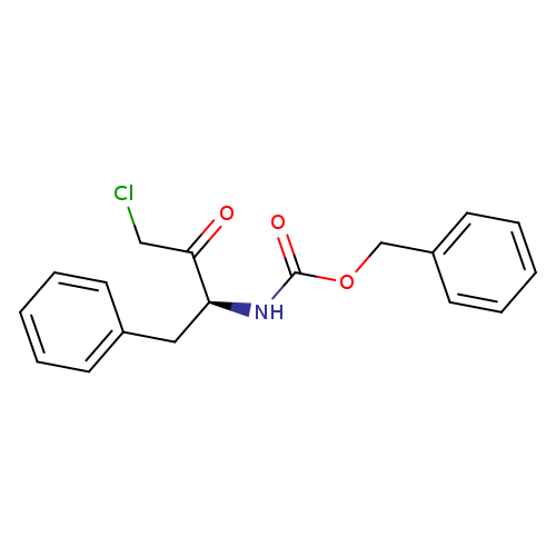 Carbamic acid, N-[(1S)-3-chloro-2-oxo-1-(phenylmethyl)propyl]-, phenylmethyl ester