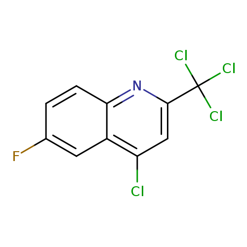 4-Chloro-6-fluoro-2-(trichloromethyl)quinoline