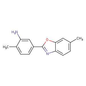 2-Methyl-5-(6-methyl-1,3-benzoxazol-2-yl)aniline