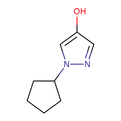 1-Cyclopentylpyrazol-4-ol