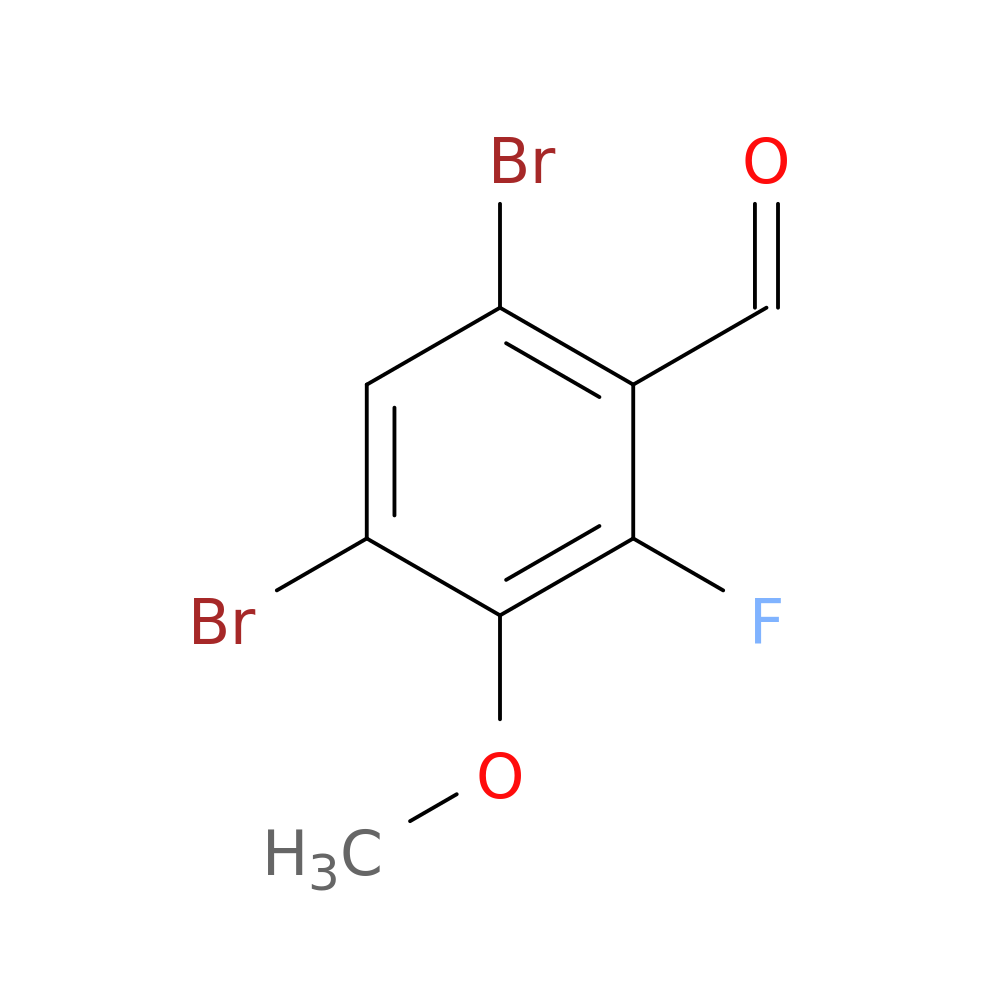 4,6-Dibromo-2-fluoro-3-methoxybenzaldehyde