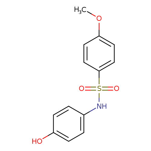 Benzenesulfonamide, N-(4-hydroxyphenyl)-4-methoxy-