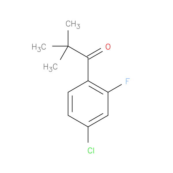 4'-Chloro-2,2-dimethyl-2'-fluoropropiophenone