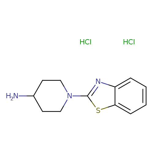 1-(1,3-benzothiazol-2-yl)piperidin-4-amine dihydrochloride