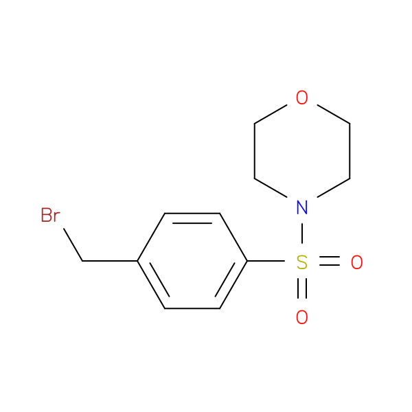 4-((4-(Bromomethyl)phenyl)sulfonyl)morpholine