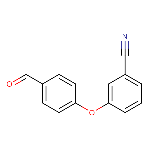 Benzonitrile, 3-(4-formylphenoxy)-
