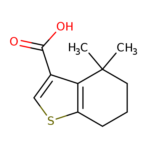 4,4-dimethyl-4,5,6,7-tetrahydro-1-benzothiophene-3-carboxylic acid