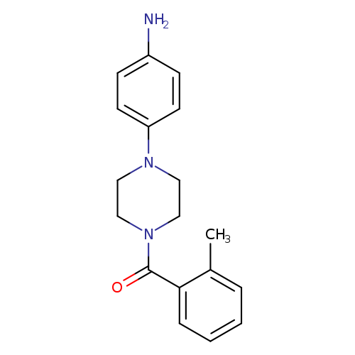 (4-[4-(2-Methylbenzoyl)piperazin-1-yl]phenyl)amine