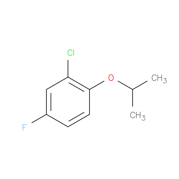 2-Chloro-4-fluoro-1-isopropoxybenzene