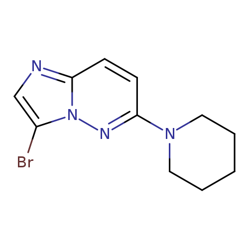 3-Bromo-6-(piperidin-1-yl)imidazo[1,2-b]pyridazine
