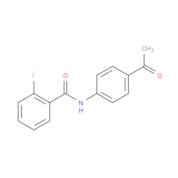N-(4-Acetylphenyl)-2-fluorobenzamide