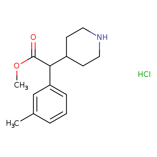 methyl 2-(3-methylphenyl)-2-(piperidin-4-yl)acetate hydrochloride