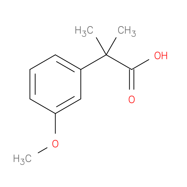 2-(3-Methoxyphenyl)-2-methylpropanoic acid