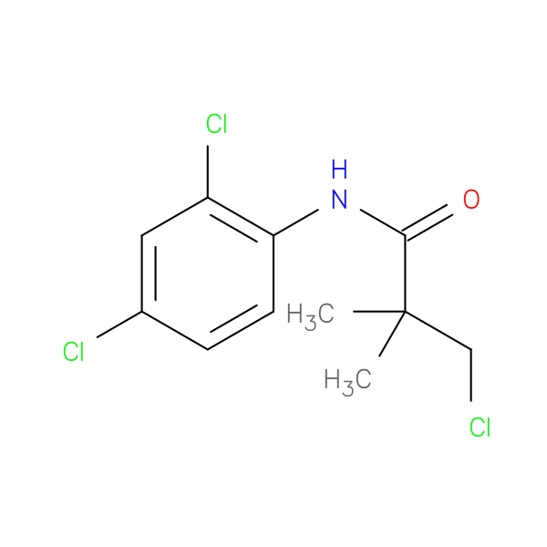 3-chloro-N-(2,4-dichlorophenyl)-2,2-dimethylpropanamide