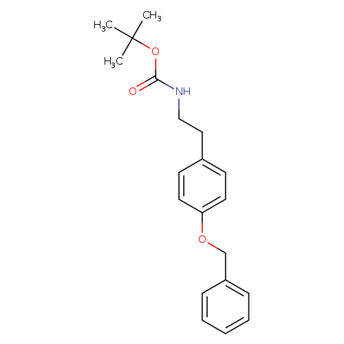 Carbamic acid, [2-[4-(phenylmethoxy)phenyl]ethyl]-, 1,1-dimethylethylester