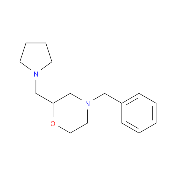4-Benzyl-2-pyrrolidin-1-ylmethyl-morpholine