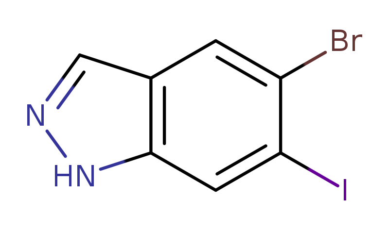 5-Bromo-6-iodo-1H-indazole