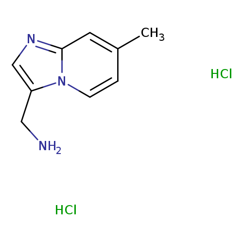 1-(7-Methylimidazo[1,2-a]pyridin-3-yl)methanamine dihydrochloride