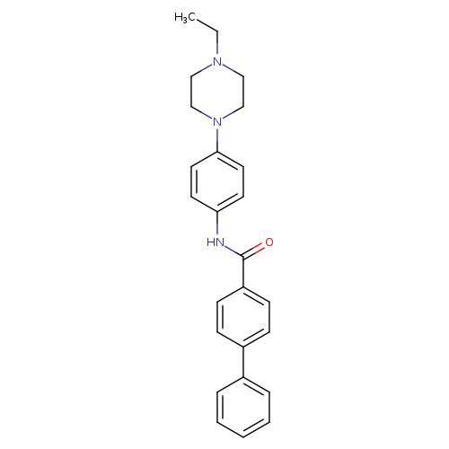 N-[4-(4-ethyl-1-piperazinyl)phenyl][1,1'-biphenyl]-4-carboxamide