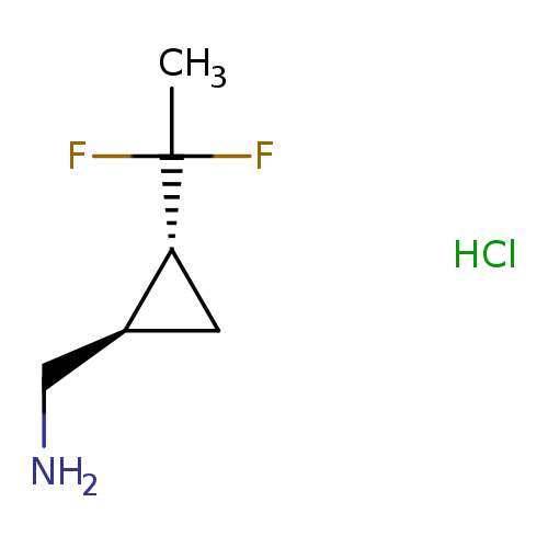 rac-[(1R,2R)-2-(1,1-difluoroethyl)cyclopropyl]methanaminehydrochloride,trans