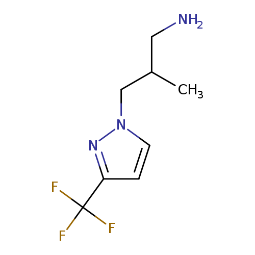 (2-Methyl-3-[3-(trifluoromethyl)-1h-pyrazol-1-yl]propyl)amine