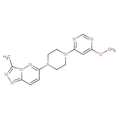 4-methoxy-6-(4-{3-methyl-[1,2,4]triazolo[4,3-b]pyridazin-6-yl}piperazin-1-yl)pyrimidine
