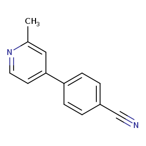 4-(2-Methylpyridin-4-yl)benzonitrile