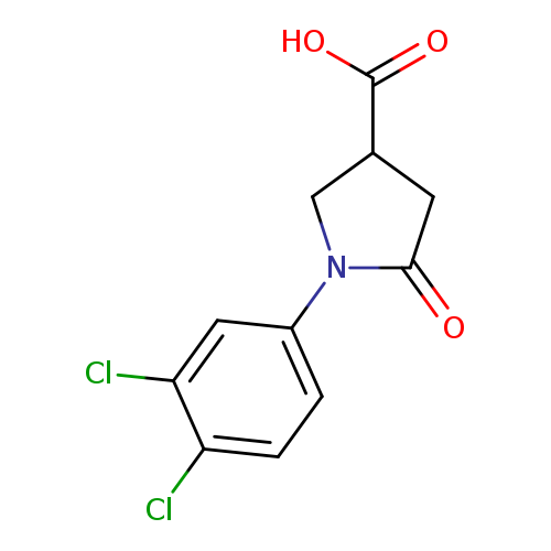 1-(3,4-Dichlorophenyl)-2-oxopyrrolidine-4-carboxylic acid