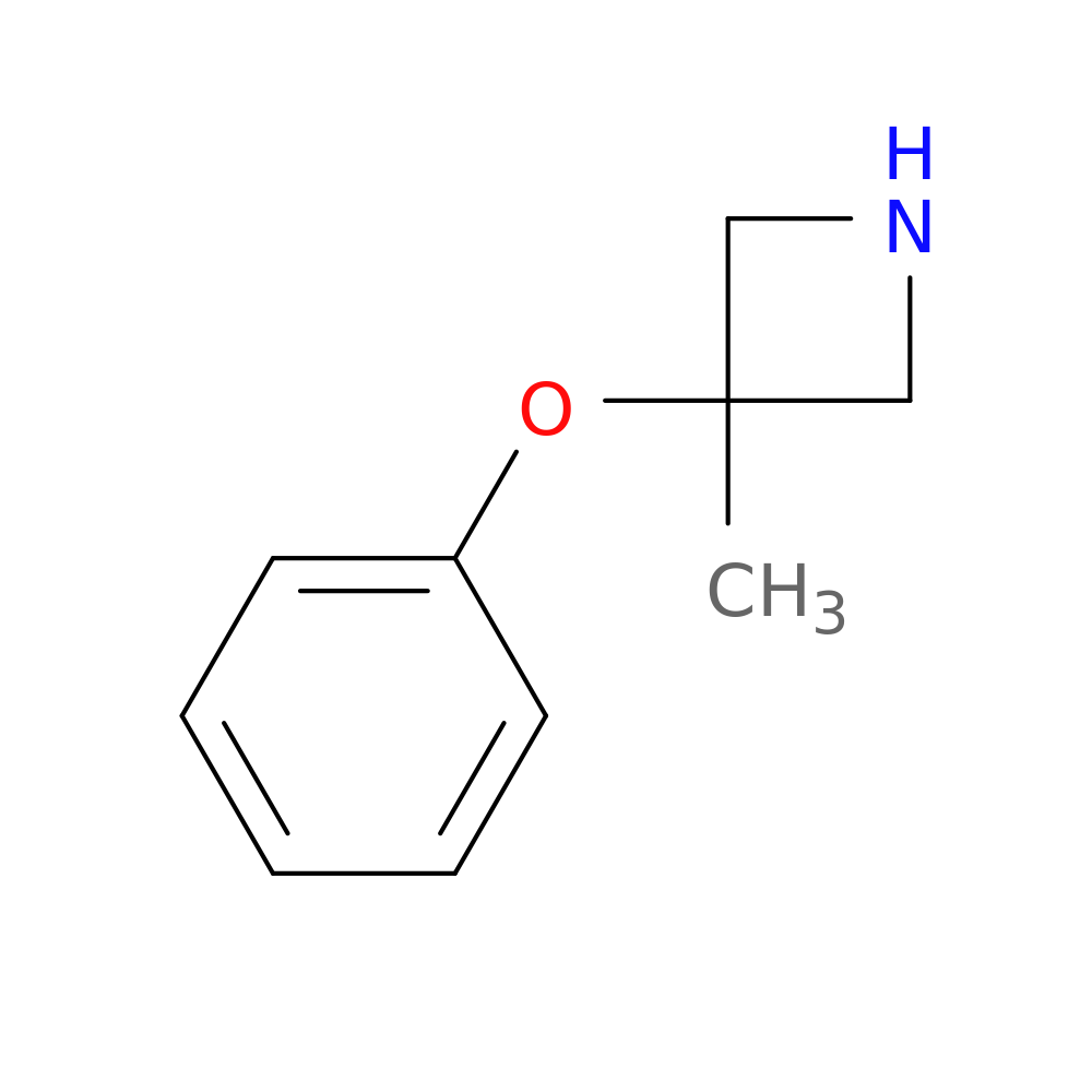 3-Methyl-3-phenoxyazetidine HCl