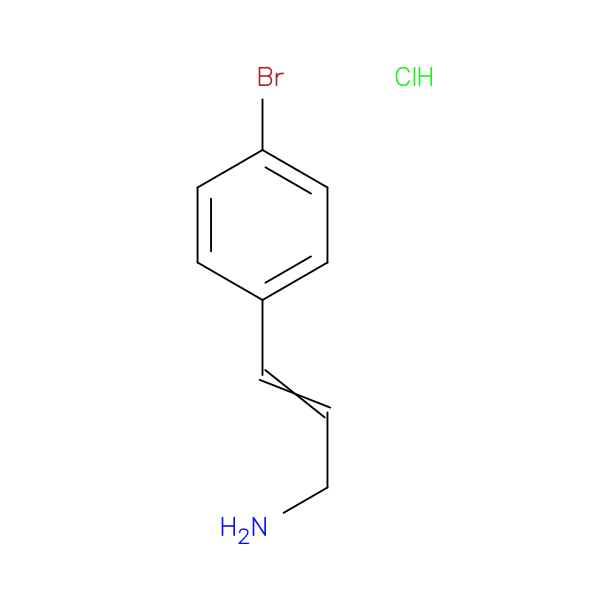 3-(4-Bromophenyl)prop-2-en-1-amine hydrochloride