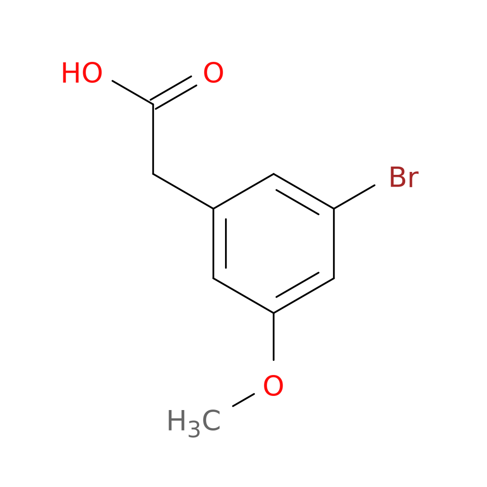 2-(3-bromo-5-methoxyphenyl)acetic acid