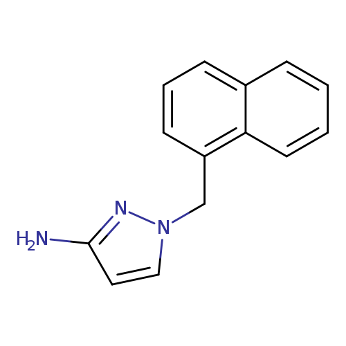 1-[(naphthalen-1-yl)methyl]-1H-pyrazol-3-amine